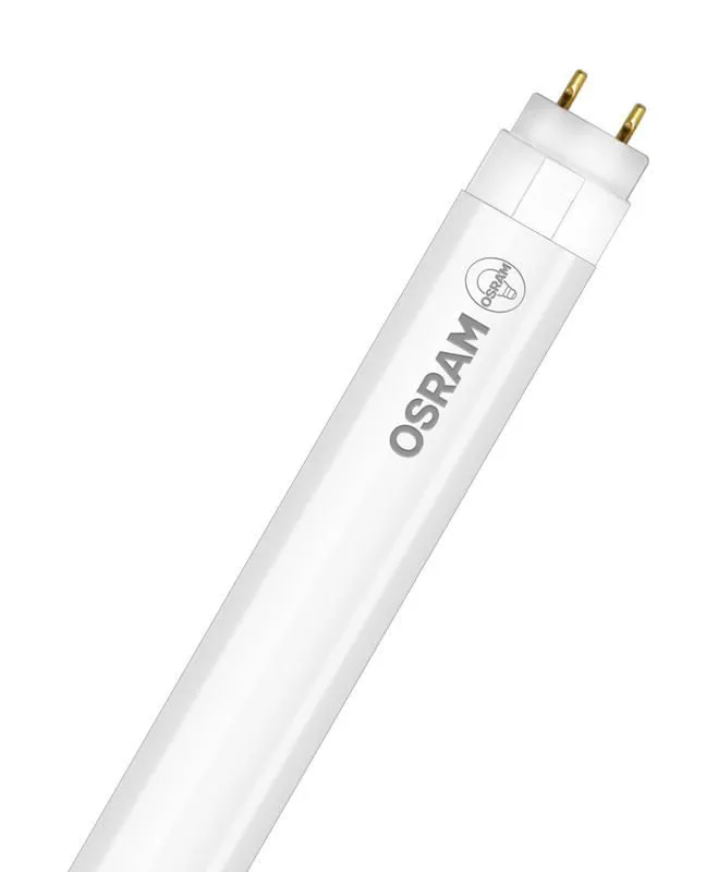 лампа светодиодная substitube basic t8 18w/840 18вт t8 линейная 4000к нейтр. бел. g13 1600лм 220-240в 1200мм двухсторон. прям. вкл. (замена 36вт) osram 4058075377547 от магазина Штепсель и батарейка.