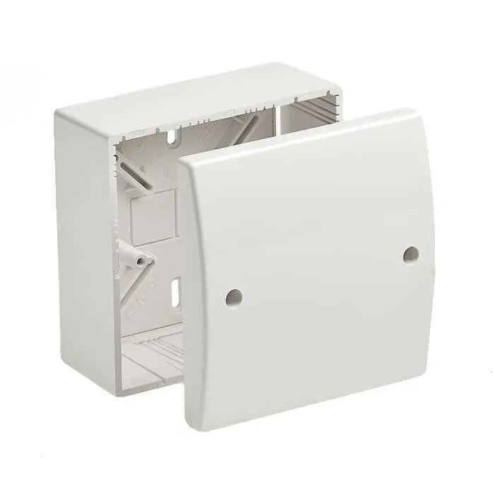 коробка универсальная для кабель-каналов 100х100х55 ip40 ruvinil 65019 от магазина Штепсель и батарейка.