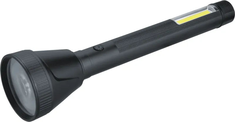 фонарь светодиодный ручной 95 740 npt-cp31-accu пласт. 1led 10вт+1cob 2вт li-ion 2а.ч 4реж navigator 95740 от магазина Штепсель и батарейка.