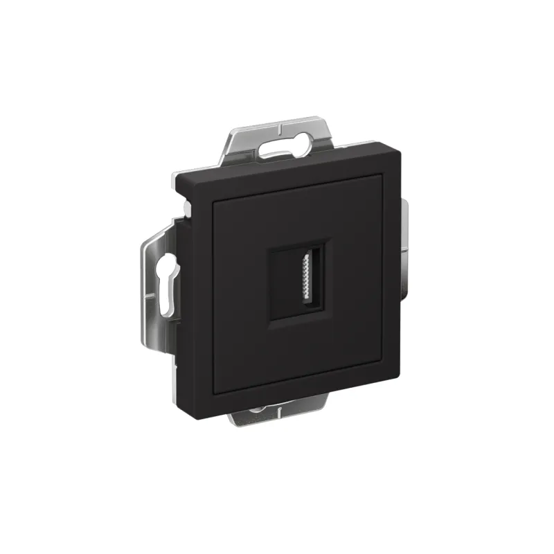 розетка hdmi atlasdesign механизм карбон se atn001080 от магазина Штепсель и батарейка.