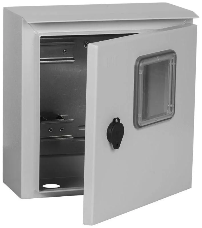 корпус металлический щу 1/1-0 (310х300х150мм) у1 ip66 titan iek mkm51-n-01-54 от магазина Штепсель и батарейка.
