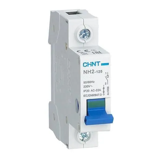 выключатель нагрузки 1п 100а nh2-125 (r) chint 401060 от магазина Штепсель и батарейка.