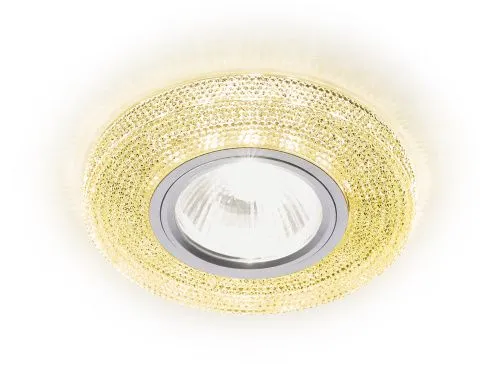 светильник led s290 gd хром/топаз mr16+3w (white) ambrella от магазина Штепсель и батарейка.