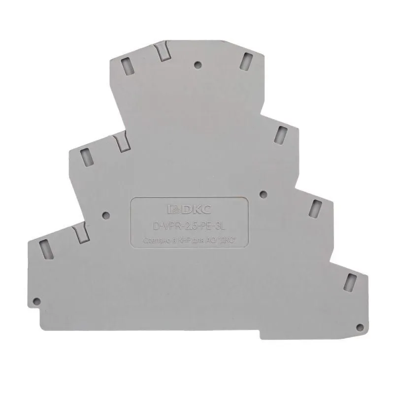 изолятор торцевой для клеммы vpr-2.5-3l dkc d-vpr-2.5-3l от магазина Штепсель и батарейка.