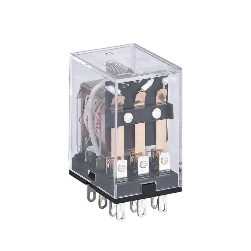 реле промежуточное jzx-22f(d) 3 конт. с инд. led 5а 12в dc (r) chint 285205 от магазина Штепсель и батарейка.