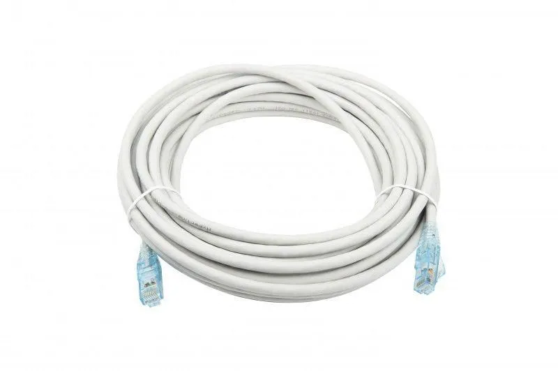 патч-корд pc-lpm-utp-rj45-rj45-c6-10m-lszh-gy u/utp кат.6 lszh 10м сер. hyperline 41843 от магазина Штепсель и батарейка.