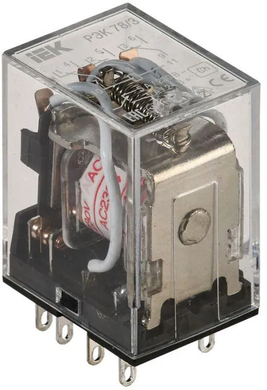 реле рэк 78-3 5а 220в ac iek rrp20-3-05-220a от магазина Штепсель и батарейка.