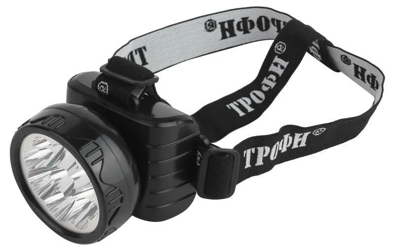 фонарь аккумуляторный налобный tg9 9led аккум. 4в 0.9а.ч зу 220в (картон. упак.) трофи c0045557 от магазина Штепсель и батарейка.